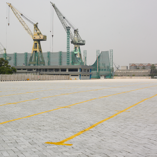 Paving Block Industri atau Pabrik dengan Kekuatan Maksimal