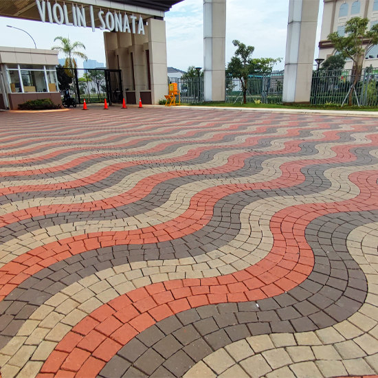 Segmento: Paving Block Gelombang Eksklusif dari Conbloc